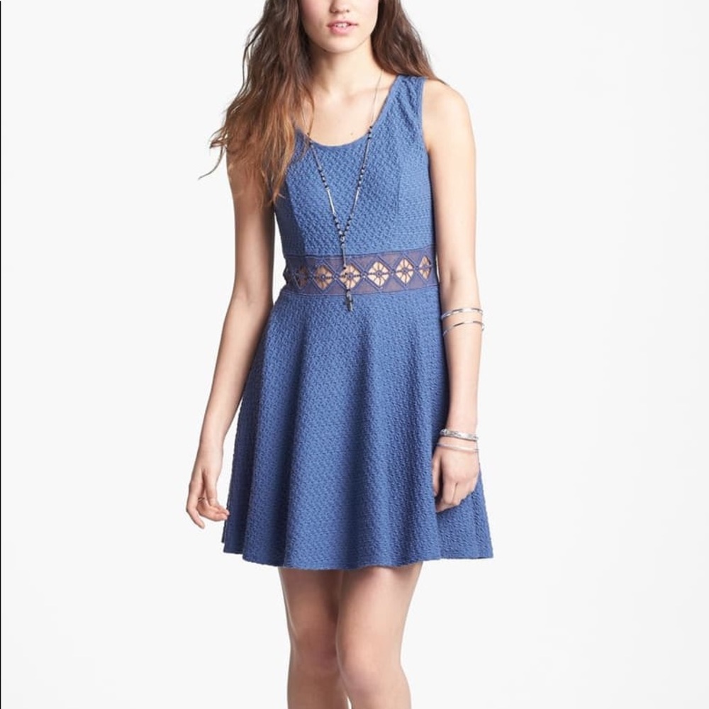 Love, Fire women’s blue dress from Nordstrom’s